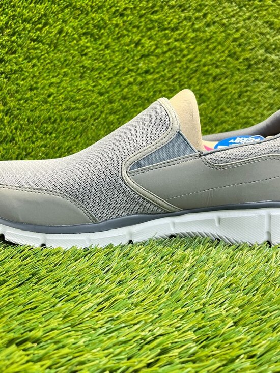 Skechers Equalizer Persistent Mens Size 11 Gray Athletic Slip-On Shoes Sneakers main image 9